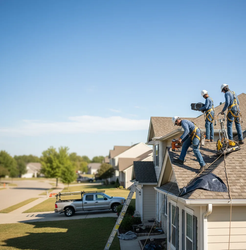 Roof Repair in Bourbonnais